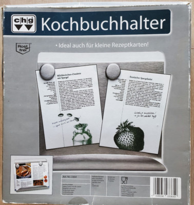 chg 3364-00 Kochbuchhalter mit 2 Magneten