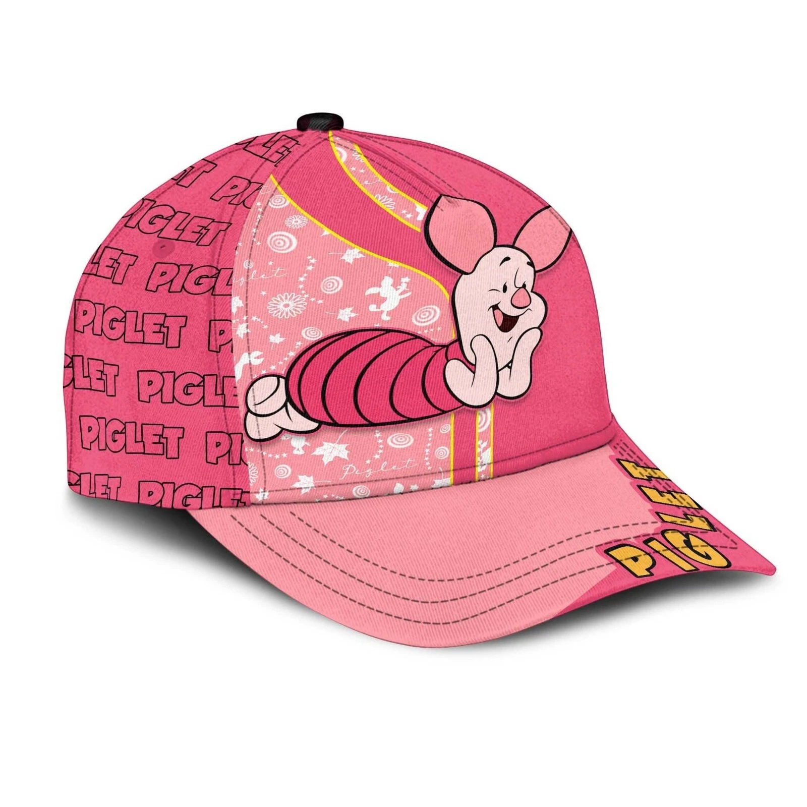 Lovely Piglet Unisex Classic Cap, Piglet Winnie The Pooh Lovers Gift
