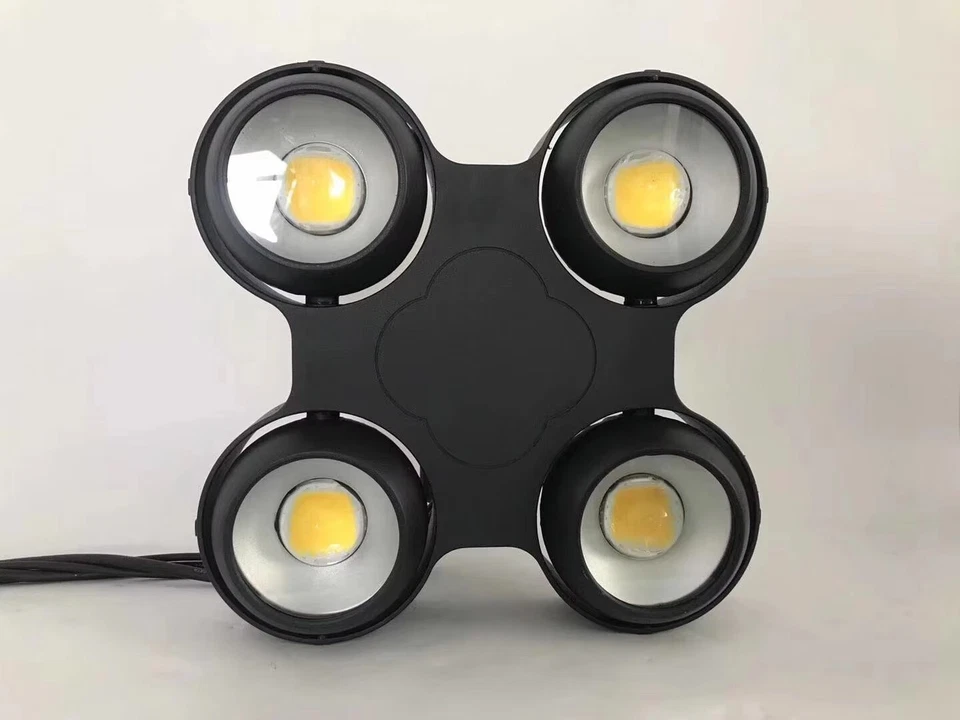 Outdoor 4 Eyes 4x100w COB LED Blinder Light COB Audience IP65 Stage Lighting - Image 3 of 4