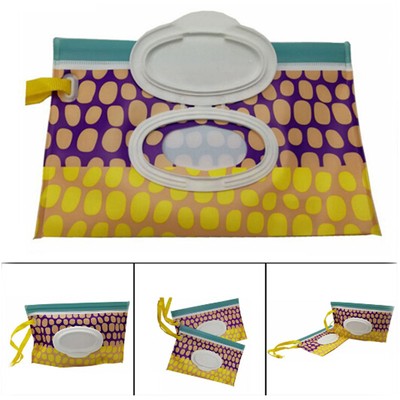 travel changing mat with wipes case