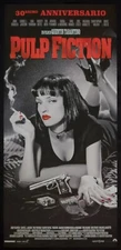 PULP FICTION 4K Original Movie Poster 12x27" Italian TARANTINO TRAVOLTA TURMAN