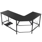 Computer L-Shaped Desk Gaming Laptop Table Corner Workstation Office Desk 66"