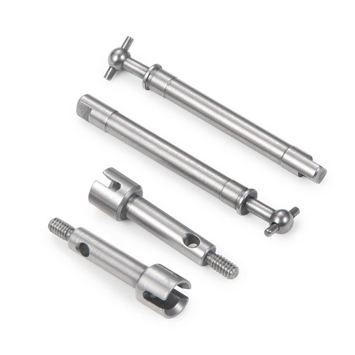 Front Rear CVD Driveshaft Axle Stainless for 1/24 RC Crawler Axial SCX24 90081 - Bild 4 von 15