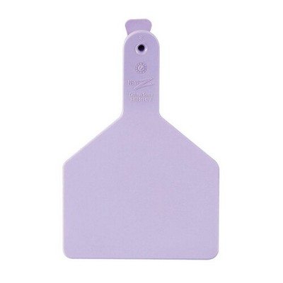 Z1 No-Snag Blank Cow Tags Purple 1 Count  by Z Tags