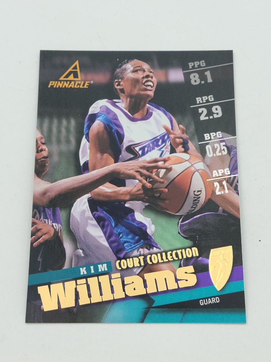 1998 Kim Williams Court Collection WNBA Pinnacle Trading Card