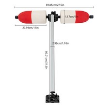 Pair For Marine Boat Kayak Canoe PVC Stabilizer System 2x Outrigger Arms Fishing