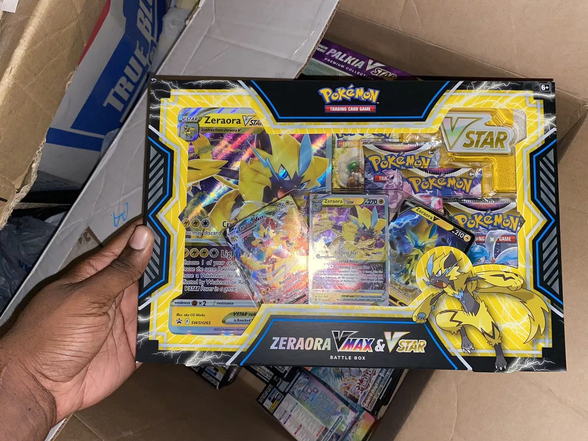  Pokémon TCG: Deoxys/Zeraora VMAX & VSTAR Battle Box