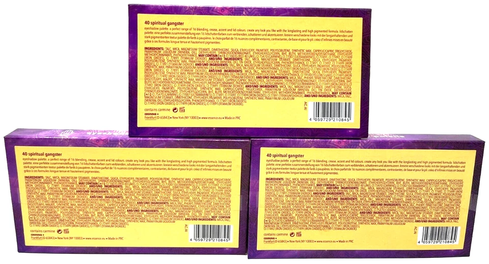 (3) Essence Spiritual Gangster Eyeshadow Palette New 1.01 oz Each - Image 3 of 3