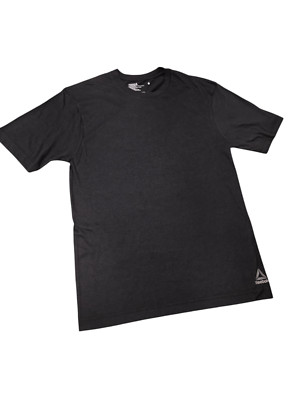 2er Pack Reebok T-Shirt Shirt Herren Schwarz Basic mit Baumwolle Größe S und L