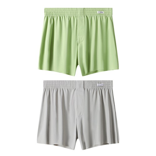 Herren Eis Seide Boxershorts Schlafhose dünn atmungsaktiv Unterwäsche - Bild 29 von 32
