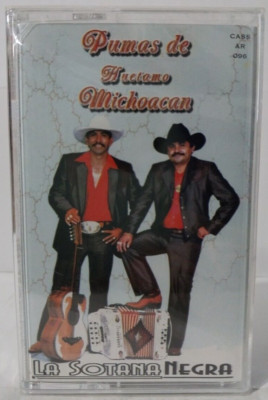 Los Pumas de Huetamo Michoacan La Sotana Negra (Cassette