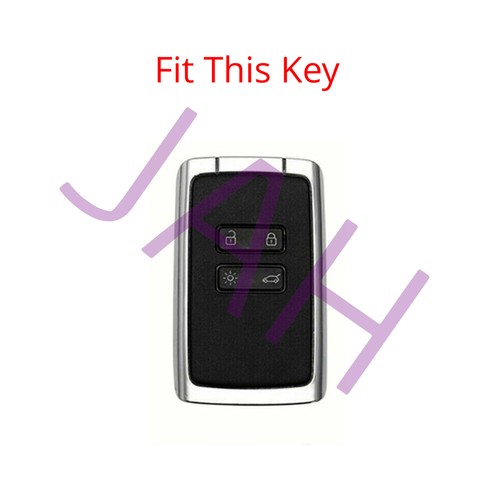 Voiture 4 Bouton Télécommande Clé Housse Pour Renault Clio Megane Koleos Kadjar - Photo 3 sur 4