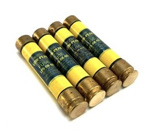 Bussman LPS-RK-60 60 Amp 600 Vac RK1 Low-Peak Fuse Lot of 4 