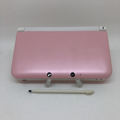 Nintendo 3DS XL LL System Console White Pink Edition in Box