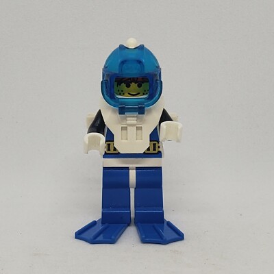 authentic LEGO minifigure Aquanaut #1 aqu001 classic vintage underwater diver | eBay