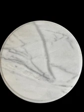 Vintage Solid Marble Turning/Spinning Turntable Display