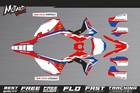 Graphics Kit for Honda CRF 450 R 2017 2018 2019 2020 Decals Stickers by Motard