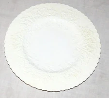 Spode Copeland Savoy White 10.1/2 inch Dinner Plate - Excellent