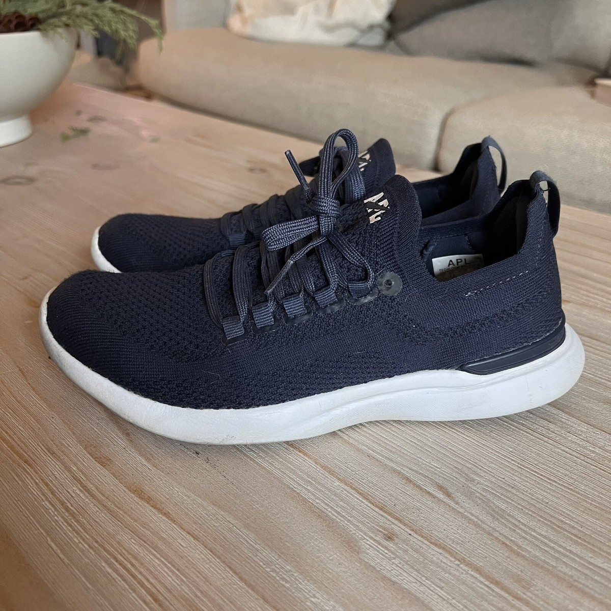 Lululemon x APL Men’s Techloom Breeze Running Size 8 Mens/9.5 Womens Black White Men main image 2
