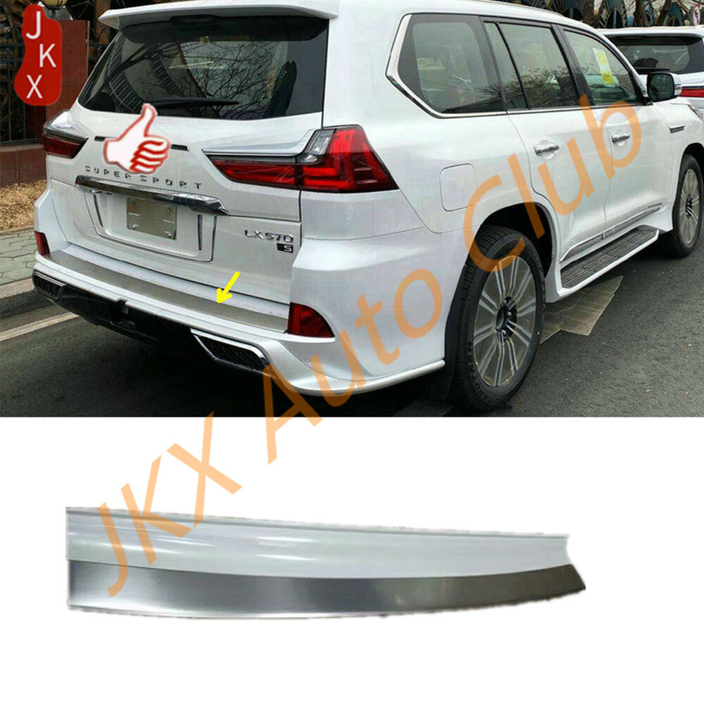 For LEXUS LX570 2016-2020 Stainless Chrome Rear Trunk Pedal