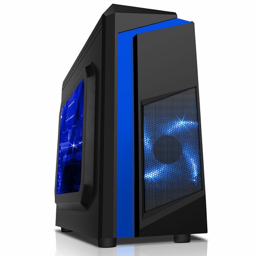 Intel Celeron Dual Core Home Office PC Desktop 8GB 120GB SSD Windows 11 F3B - 第 1/1 張圖片