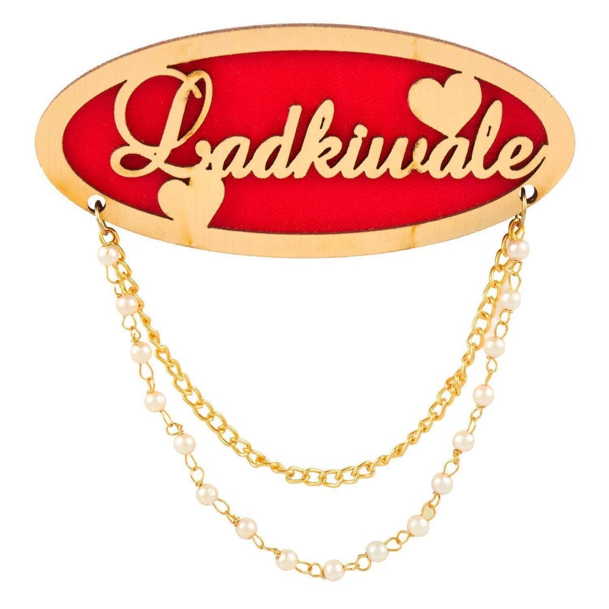 Stylish And Fancy Ladkiwale Wedding Blazer Brooch