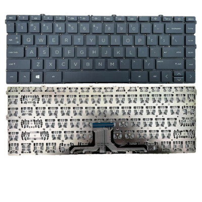 US Black Keyboard for HP Pavilion x360 14M-DW 14M-DW0013DX