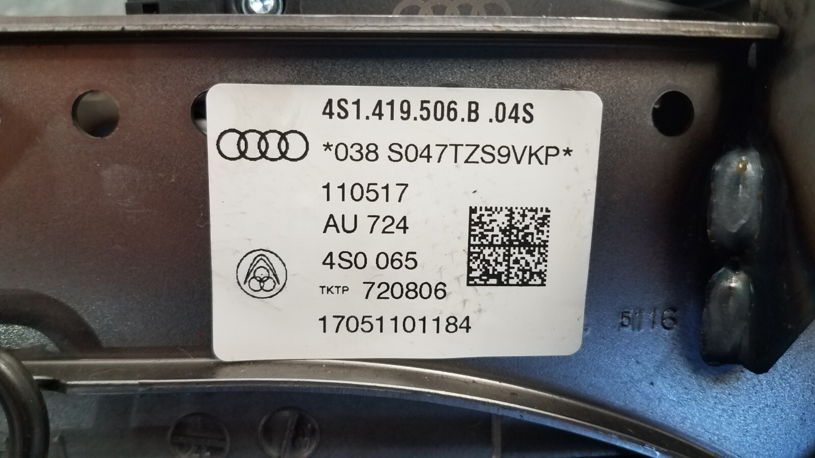 2018 Audi R8 V10 Steering Column #0182 D1
