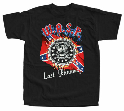 WASP Last Runaway World Tour Cotton Black Unisex All Size T-shirt MM1749