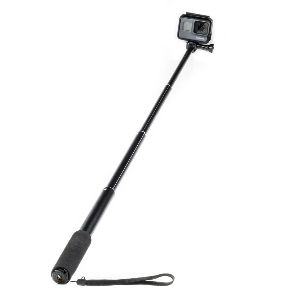 Selfie Stick for GoPro Lit Hero 13 12 Max2 DJI OSMO Action 5 Cam Pro Extendable - Image 2 of 4