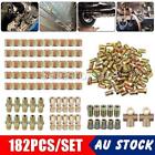 <!--F#f_0-->182x Brake Line Male Female Fitting Nuts Kit 2 3 Way 10mm 3/8