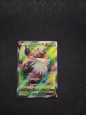 Galarian Perrserker V 183/196 Ultra Rare Lost Origin Pokemon Holo NM/M