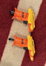 2x NERF Alpha Strike : Stinger SD-1 (Hasbro, 2018) Single Shot Dart Gun Pistols