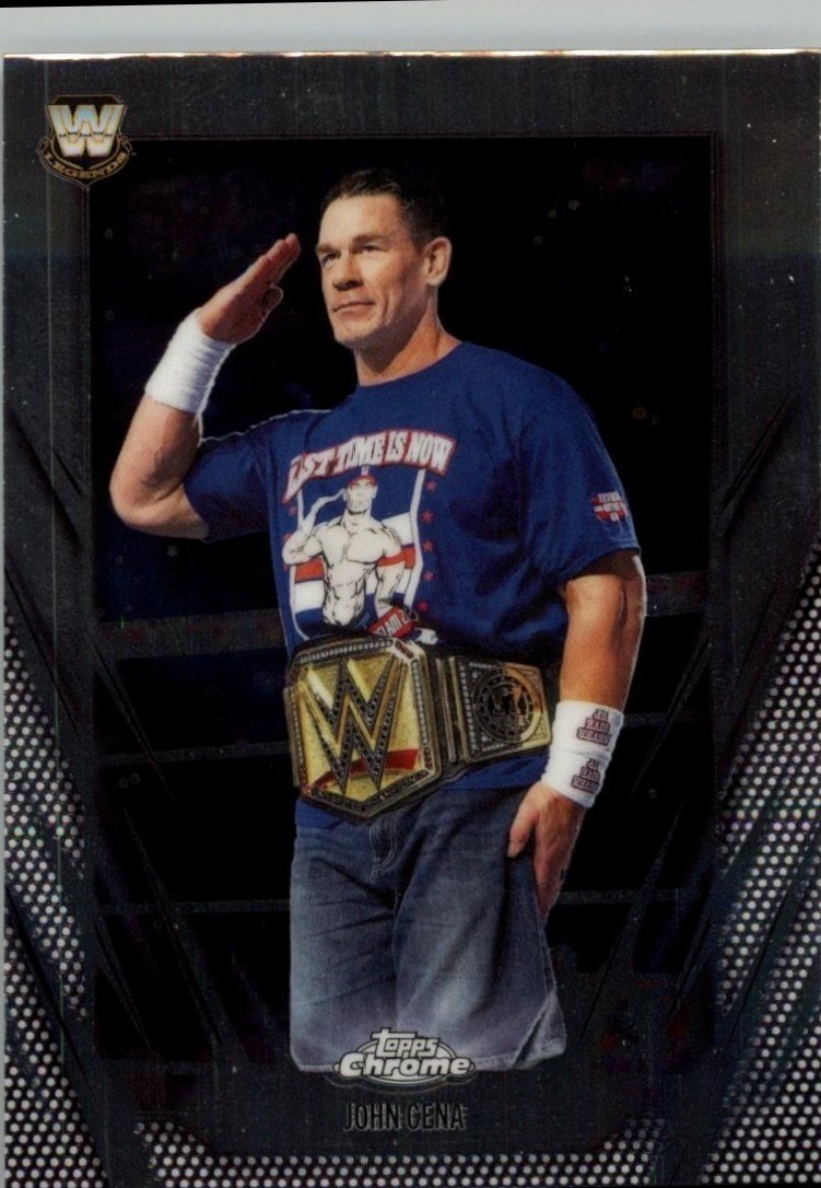 2026 Topps Chrome WWE #2 John Cena Prism Refractor