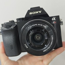 Sony Alpha A7R 36.4MP Mirrorless Digital SLR Camera With 16-50mm Lens English