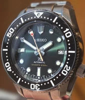 Seiko"Baby Marinemaster"GMT ProspeX Date Green Dial Limited Edition Diver Watch