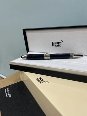 #ad Montblanc John F. Kennedy Ballpoint Pen 164 Black Platinum New Boxed 2026 $89.99