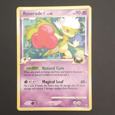 The Pokémon Company Roserade C 40/147 Supreme Victors Regular Rare 90 HP ENG