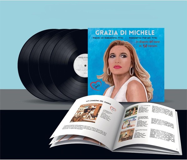 Vinile - Grazia Di Michele - Le Stagioni Del Cuore (4 Lp+Libro) - Azzurra Music-image