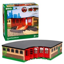 BRIO Large Garage 33736 for ages 3 and up. Toy Wooden Toy Scenery Gift