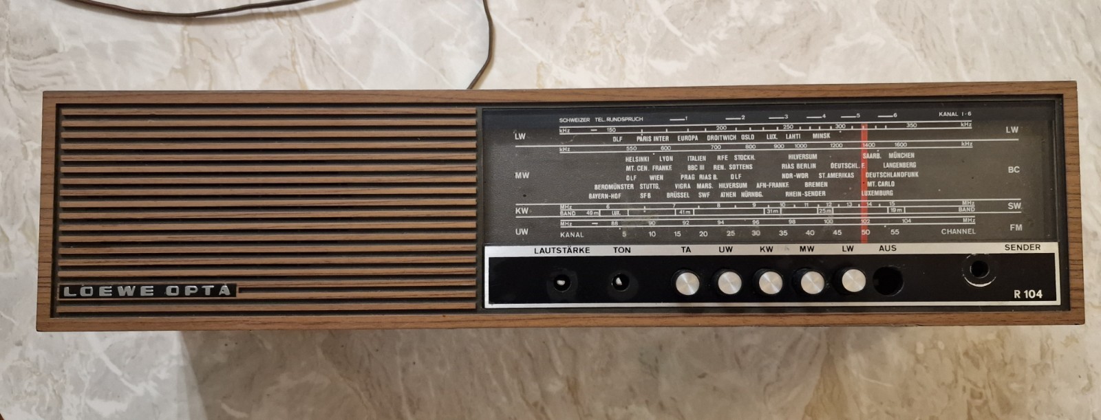 Loewe Opta Radio Vintage R178