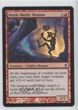 Battle-Rattle Shaman Foil Magic: Rise of the Eldrazi #136 2010