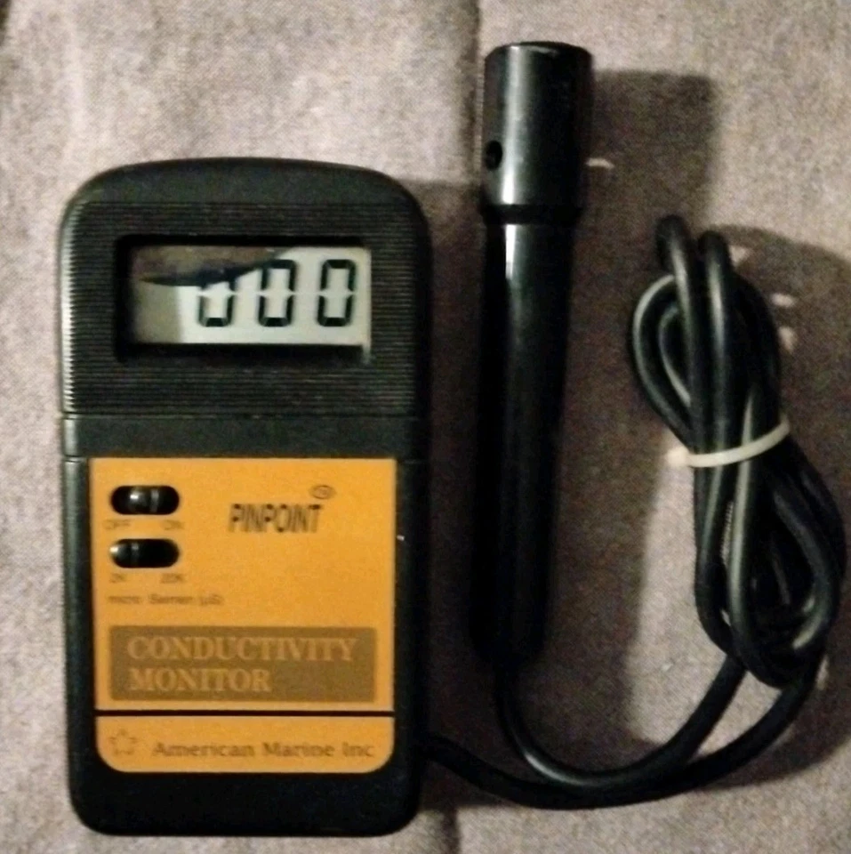 American Marine Pinpoint Conductivity Monitor + Probe  - Image 2 of 3