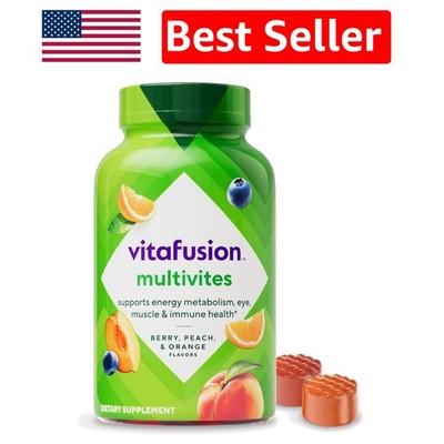Nutritious Adult Gummies - 120 Count, Gluten-Free & Dairy-Free with No Additives