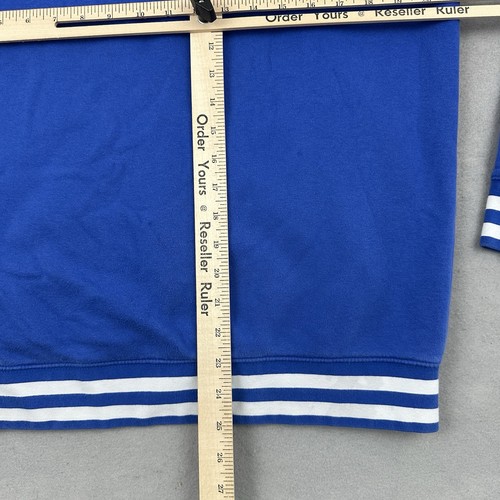 Duke Blue Devils Hoodie Men Medium Blue Nike Sweatshirt Center Swoosh NCAA M * - Picture 10 of 10