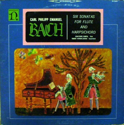 Carl Philipp Emanuel Bach, Jean-Pierre Rampal, Robert Veyron-Lacroix, Six Sonata