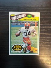 1977 Topps Football Greg Pruitt #25 Cleveland Browns EX-NM