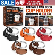 Multifunctional Foldable Car Door Cup Holder Extra Clip On Storage Rack