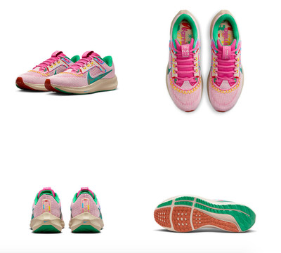 NEW Men's Nike PEGASUS 40 'FAMILIA' FN0599 100 Shoes PLUS 343846