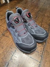 NEW Red Wing Men’s Steel Toe Athletic Work Shoe Cooltech Black Red 6343 Size 9.5